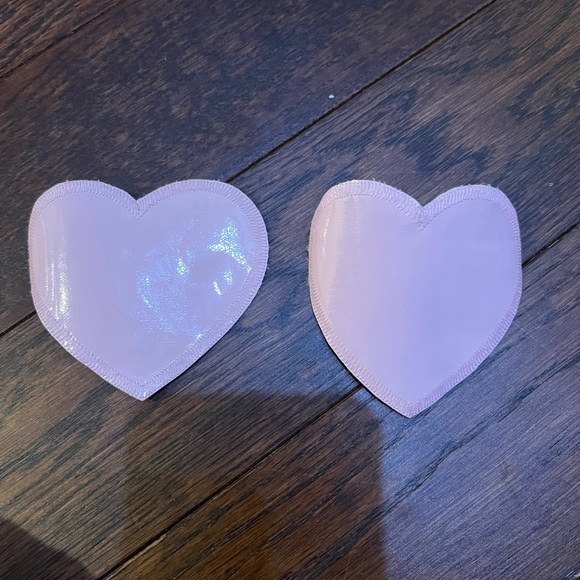 5 Heart Iron on Patches - Picture 4 of 5